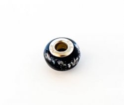 Black Charm Bead