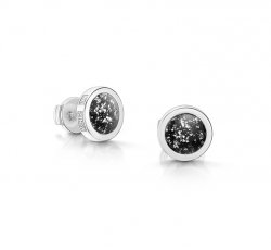 Metal Classic Earrings in Silver