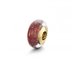 Ruby Classic Charm Beads in Gold