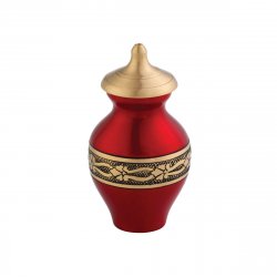 Red Velvet Mini Urn