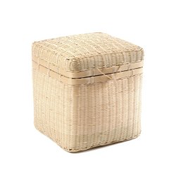 Woven Bamboo Casket