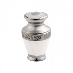 Marble White Mini Urn
