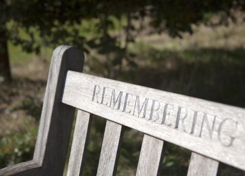 Memorial Bench additional options. Supplied assembled with engraving.