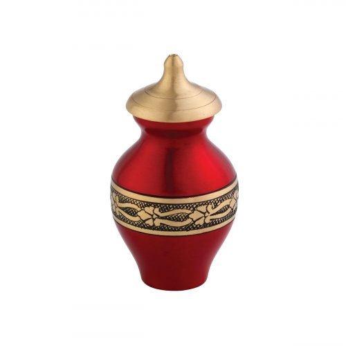 Red Velvet Mini Urn